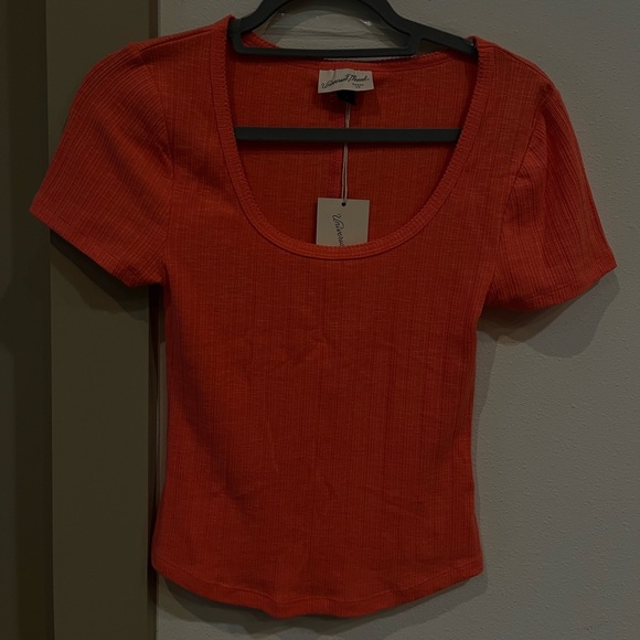 Orange fitted tshirt - Picture 2 of 4